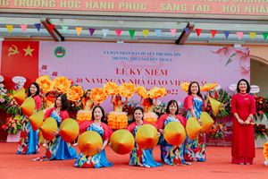 Trường THCS Nguyễn Trãi A, Thường Tín: Tự hào lá cờ đầu của huyện về chất lượng giáo dục mũi nhọn
