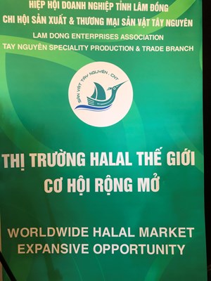 Chi hội sản xuất và thương mại Sản vật Tây Nguyên tham gia Diễn đàn “Tiềm năng thị trường thực phẩm Halal toàn cầu và cơ hội với Việt Nam”