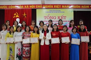 Huyện Phù Ninh, tỉnh Phú Thọ: Tổng kết Hội thi giáo viên dạy giỏi cấp học Mầm non