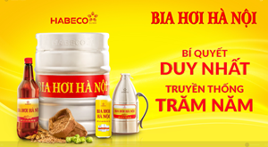 Bia hơi Hà Nội - Bí quyết duy nhất - Truyền thống trăm năm