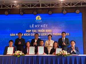 Sở Du lịch Hải Phòng ký kết hợp tác kích cầu Du lịch Hải Phòng 2023