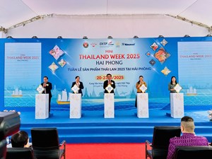Sôi động Tuần lễ Sản phẩm Thái Lan 2025 tại Hải Phòng