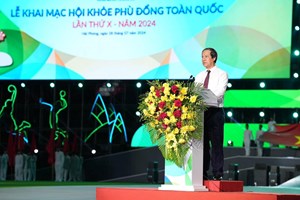 Hải Phòng: Khai mạc Hội khỏe Phù Đổng toàn quốc lần thứ X