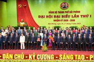 Đại hội Đảng bộ Hải Phòng lần thứ I: Quyết tâm đưa thành phố trở thành nơi đáng sống nhất khu vực vào 2030