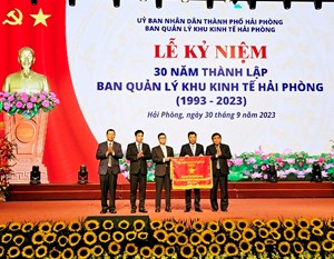 Ban quản lý khu kinh tế Hải Phòng: 30 năm đồng hành cùng doanh nghiệp