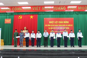 Xã Phước An tri ân 58 quân nhân hoàn thành nghĩa vụ quân sự năm 2026