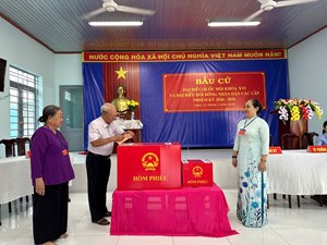 Không khí bầu cử sôi nổi tại các xã Nhơn Trạch, Đại Phước và Phước An