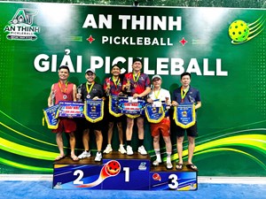 Giải Pickleball An Thịnh mở rộng lần 1 năm 2026: Ngày hội thể thao sôi động, giàu cảm xúc và gắn kết cộng đồng