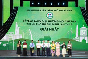 TP.HCM triển khai Giải thưởng Môi trường lần thứ 6