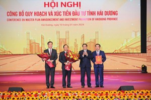 Hội nghị công bố Quy hoạch Hải Dương 2021 – 2030