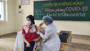 Phát động chiến dịch tiêm chủng vắc xin phòng Covid-19 cho trẻ từ 5 đến dưới 12 tuổi