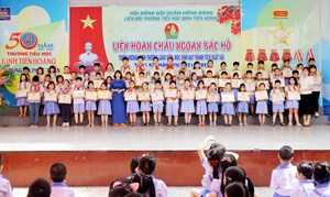 Hải Phòng: Trường Tiểu học Đinh Tiên Hoàng tổ chức Liên hoan Cháu ngoan Bác Hồ, Tuyên dương khen thưởng giáo viên, học sinh đạt thành tích xuất sắc