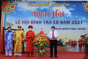 Quảng Ninh: Thành phố Móng Cái khai hội Đình Trà Cổ năm 2021