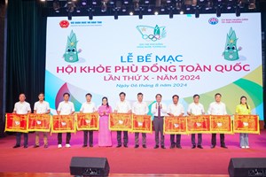 Hải Phòng: Bế mạc Hội khỏe Phù Đổng toàn quốc lần thứ X năm 2024