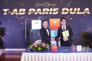 Ra mắt thương hiệu nước hoa T-AB Paris  giá của người Việt