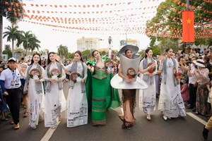 Các người đẹp Việt lan tỏa văn hóa cà phê tại Lễ hội Cà phê Buôn Ma Thuột lần thứ 9