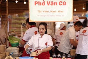 Trải nghiệm làng phở Vân Cù: Điểm nhấn mở màn Festival Phở 2026