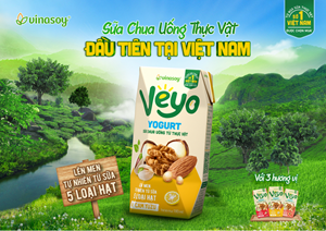 Sữa chua uống 100% thực vật đầu tiên tại Việt Nam