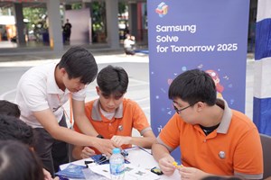 Samsung Việt Nam tiếp tục khởi động cuộc thi Solve for Tomorrow tại khu vực phía Nam