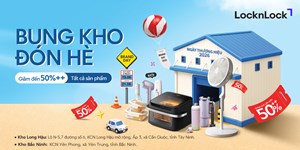 LocknLock - Brand Day: Giảm tới hơn 50% toàn bộ sản phẩm