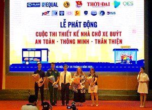 Phát động Cuộc thi "Thiết kế nhà chờ xe buýt an toàn - thông minh - thân thiện"