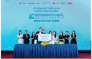 Học bổng E-International: Góp phần ươm mầm những tài năng trẻ