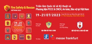 Sắp diễn ra Triển lãm Quốc tế về PCCC & CNCH tại Việt Nam năm 2023 
