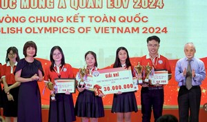 Chung kết English Olympics of Vietnam (EOV) 2024: Sân chơi trí tuệ khơi gợi niềm đam mê tiếng Anh