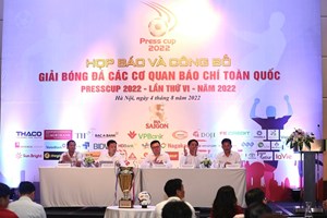 Công bố Giải bóng đá các cơ quan báo chí toàn quốc - Press Cup 2022