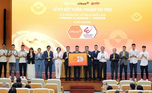 LPBank V.League 1-2025/26 có tổng giá trị giải thưởng của ba đội dẫn đầu là 9,5 tỷ đồng