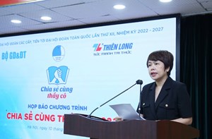 Khởi động chương trình ''Chia sẻ cùng thầy cô'' năm 2022