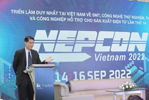 Triển lãm NEPCON Việt Nam 2022 diễn ra từ ngày 14 -16/9