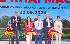 Giải Marathon Quốc tế Hà Nội Techcombank mùa thứ 3: Chung tay chia sẻ khó khăn với đồng bào vùng lũ