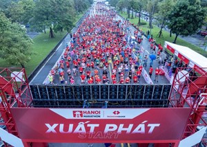 Giải Marathon Quốc tế Hà Nội Techcombank mùa thứ 3: Quy tụ hơn 10.000 vận động viên từ 42 quốc gia