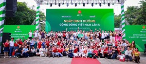 “Ngày Dinh Dưỡng Cộng Đồng Việt Nam” lần 5: Khuyến khích lối sống lành mạnh