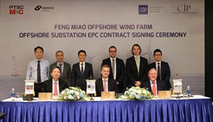 Tập đoàn CIP ký hợp đồng với nhà thầu Việt Nam cung cấp trạm biến áp ngoài khơi
