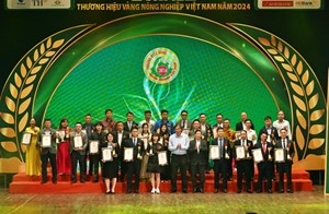 Lễ tôn vinh “Thương hiệu Vàng nông nghiệp Việt Nam năm 2024”