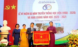 Kỷ niệm 60 năm ngày truyền thống Học viện Phụ nữ Việt Nam 