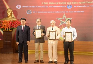 Trao giải Cuộc thi “Nhân vật truyền cảm hứng ngành Thanh tra” năm 2025