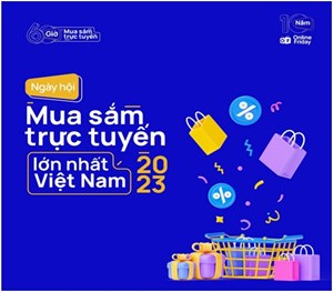 Nhiều chương trình khuyến mại hấp dẫn trong Ngày mua sắm trực tuyến Việt Nam - Online Friday 2023