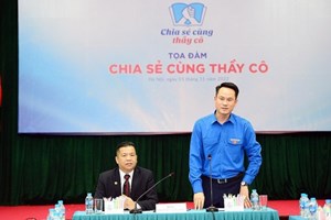 Tọa đàm 'Chia sẻ cùng thầy cô'