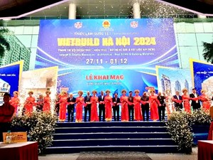 Khai mạc Triển lãm Quốc tế VIETBUILD Hà Nội 2024: Trang trí nội ngoại thất - Kiến trúc - Bất động sản & Vật liệu xây dựng