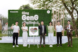 “Cùng Gen G sống Xanh đi” truyền cảm hứng cho cộng đồng lối sống khỏe mạnh, thân thiện với môi trường