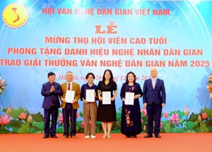 Bảo tồn và phát huy các giá trị di sản văn hóa, văn nghệ dân gian Việt Nam