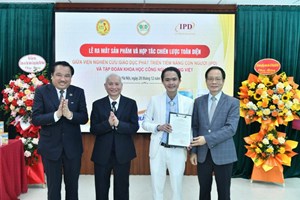 CEO Nguyễn Xuân Diệu được bổ nhiệm làm Phó Chủ tịch Hội đồng quản lý Viện IPD