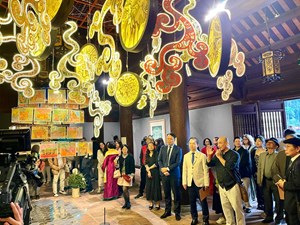 Khai mạc triển lãm "Đạo học ngàn năm" tại Văn Miếu - Quốc Tử Giám