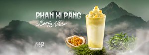 Phan Xi Păng Long Nhãn: Ô long đá xay mang cảm hứng “nóc nhà Đông Dương” từ Phê La