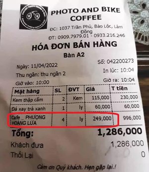 Ly cà phê “đắt nhất Việt Nam’ có gì đặc biệt?