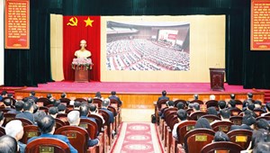 Đổi mới học tập và triển khai nghị quyết