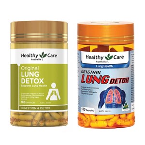 Cẩn trọng khi mua sản phẩm Healthy Care Original Lung Detox